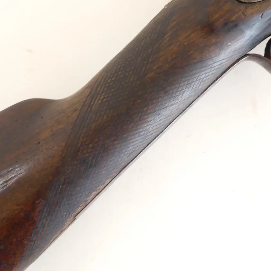 ANTIQUE BORE PERCUSSION CAP SINGLE BARREL RIFLE L.1290mm Image 1++