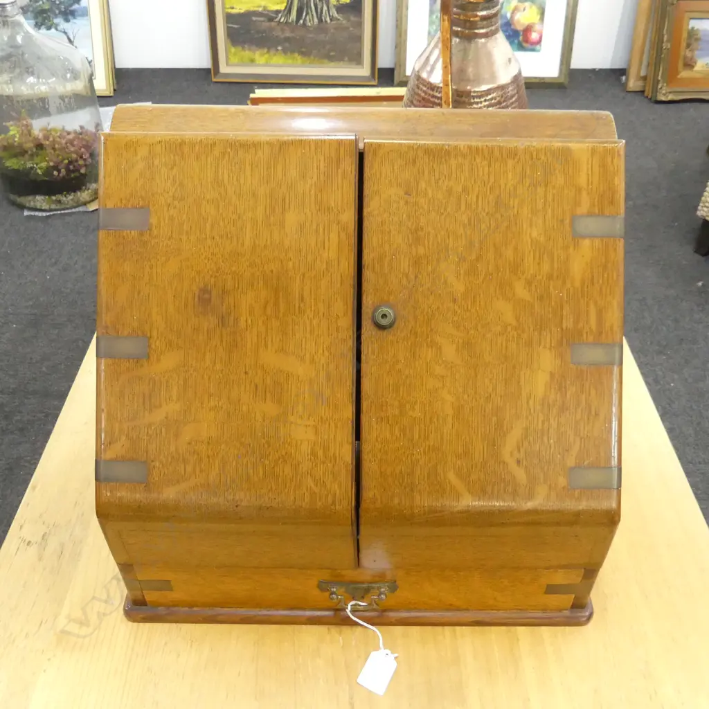 ANTIQUE OAK COMPENDIUM 425x275x370mm Image 1++