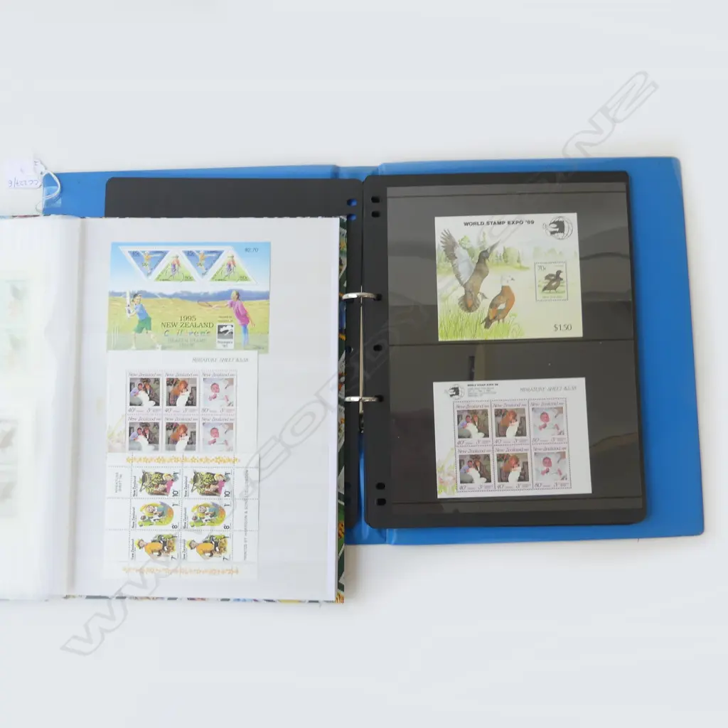 2 STAMP ALBUMS Image 1++