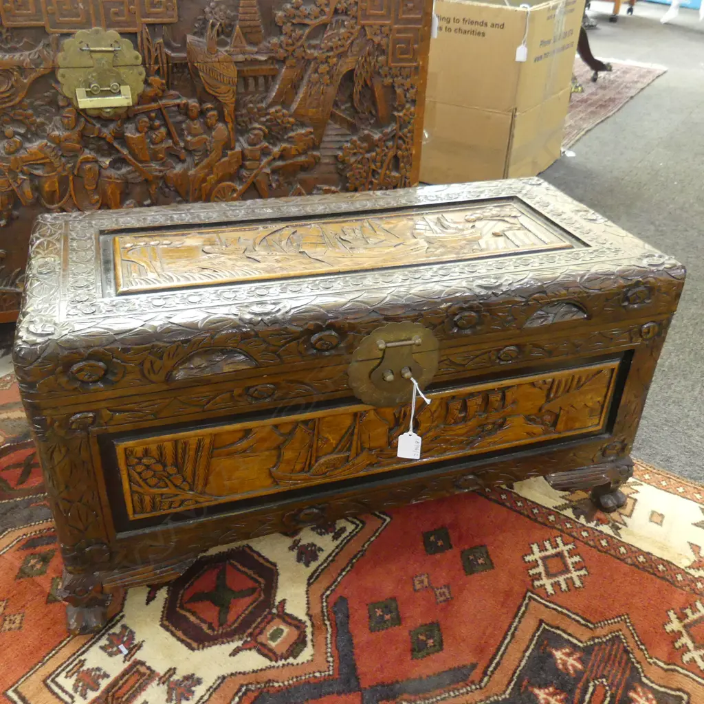 SMALL CAMPHOR CHEST 700x350x360mm Image 1++
