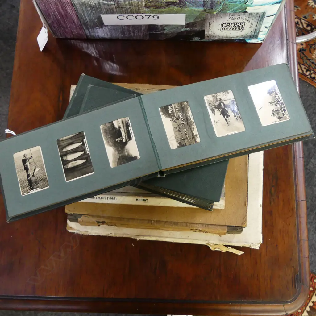 6 CIGARETTE CARD ALBUMS + VALUES BOOK Image 1++