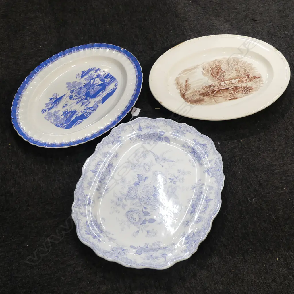3 LG ASHETS INCL. ASIATIC PHEASANTS 405x490mm Image 1++