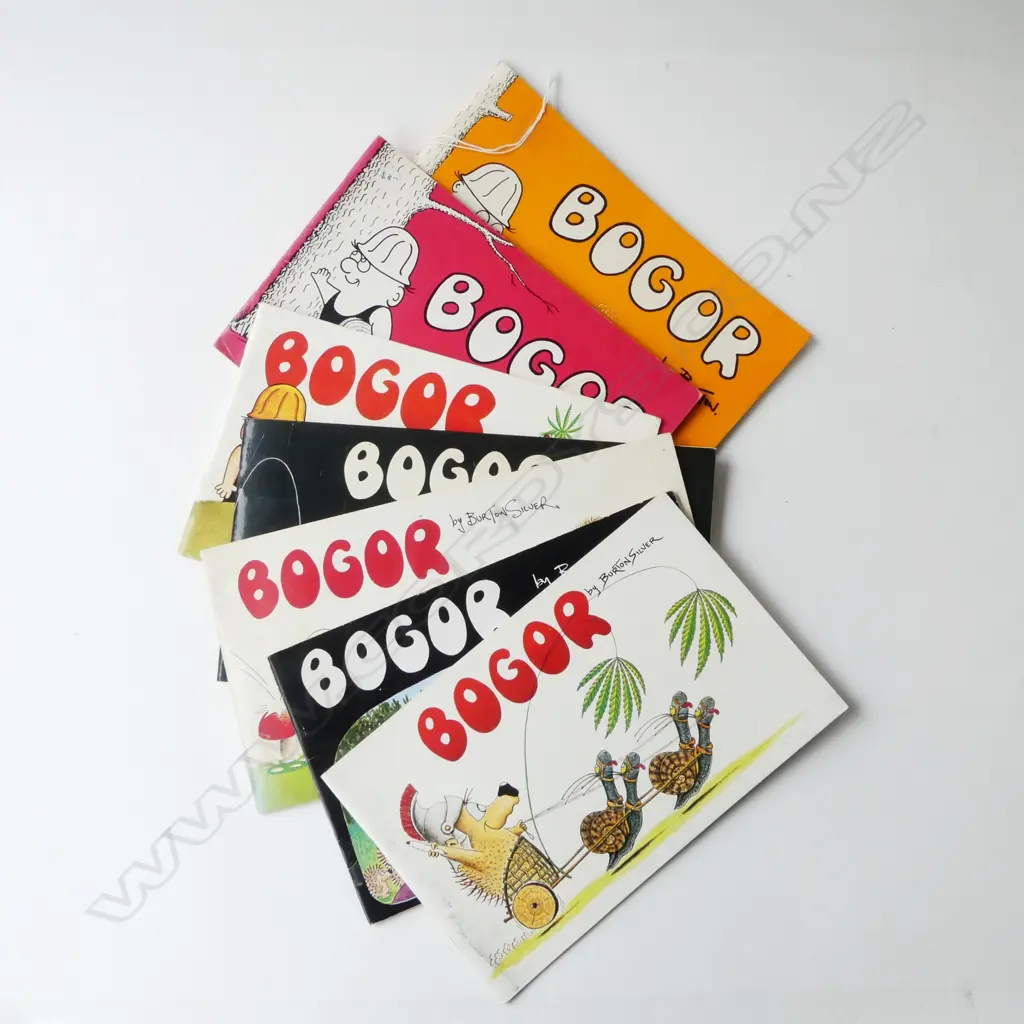 7 BOGOR COMICS; No. 1, 2, 5, 6, 7, 10 & 12 Image 1++
