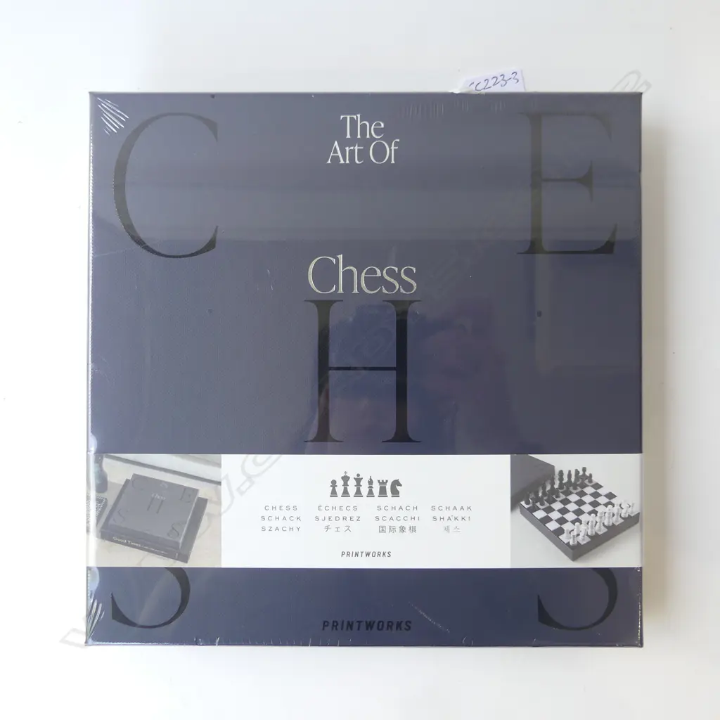 PRINTWORKS CHESS GAME - THE ART OF CHESS. NEW - UNOPENED Image 1++