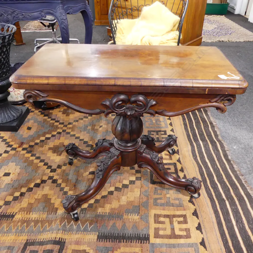 A Victorian games table, Image 1++