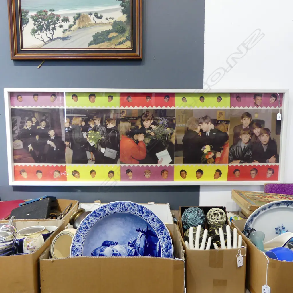 BEATLES PRINT 500x1510mm Image 1++