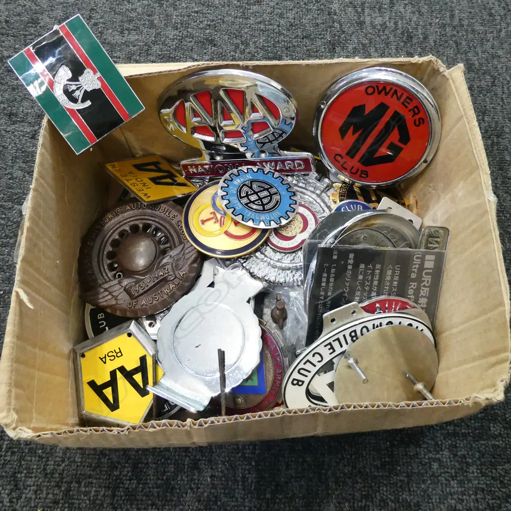 ASST. CAR BADGES; CLUBS ETC Image 1++