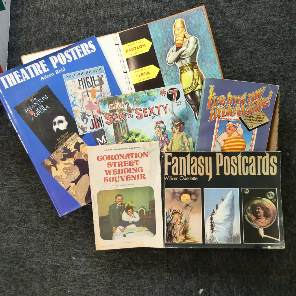 BOOKS; POSTCARD, POSTER INTEREST Image 1++