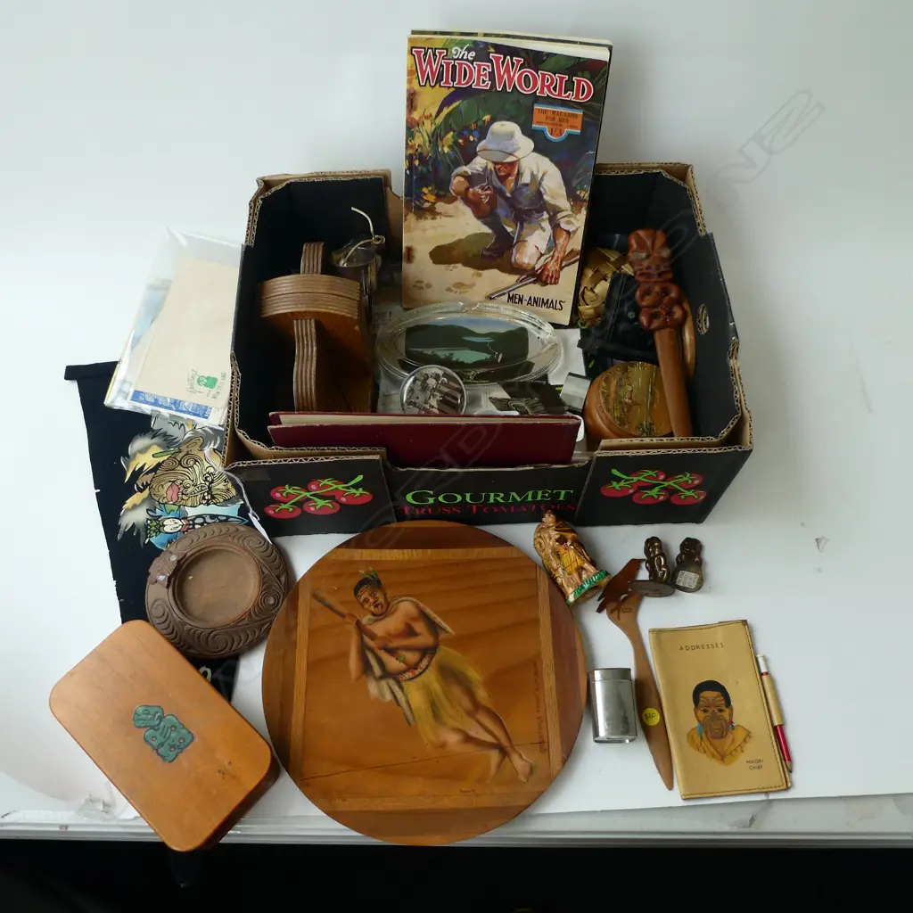 ASST. NZ MAORI SOUVENIRS ETC  Image 1++