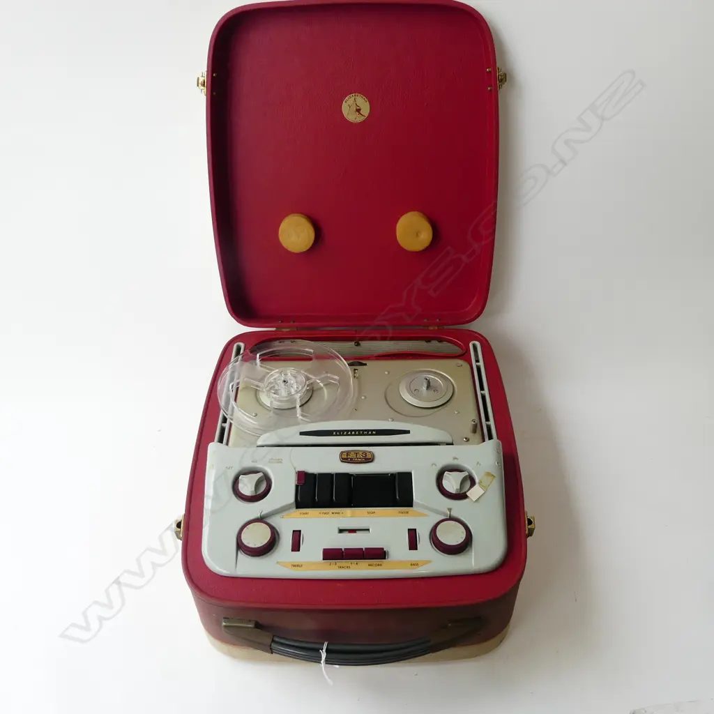 'ELIZABETHAN' TAPE RECORDER, CASED Image 1++