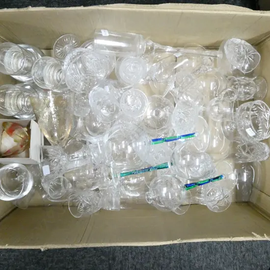 ASST. GLASSWARE