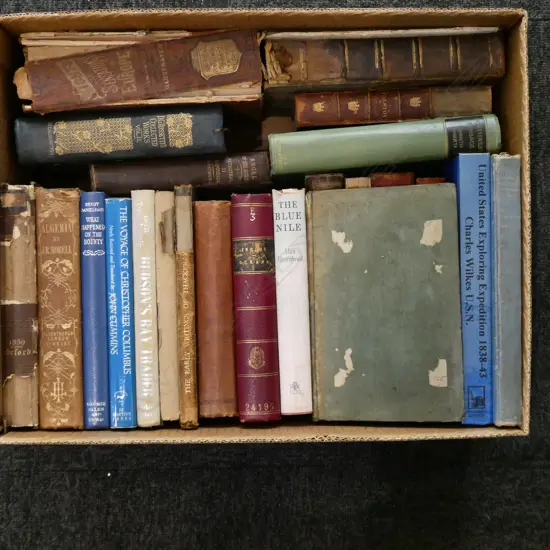 19thC EXPLORATION BOOKS