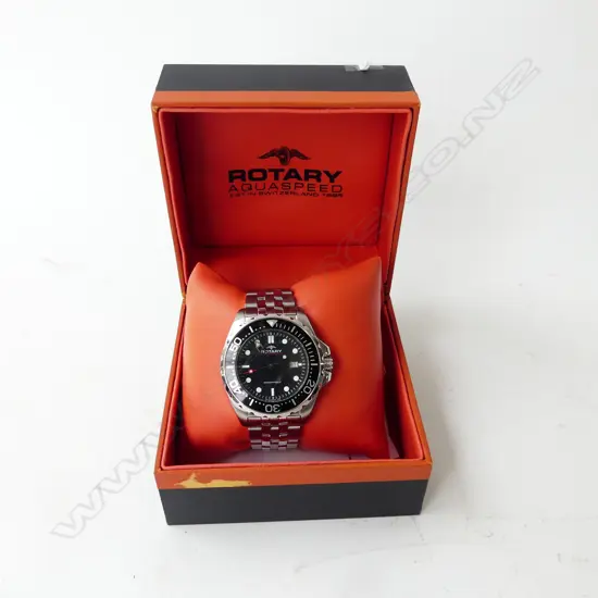 A GENTS ROTARY AQUASPEED WRIST WATCH (not running) 