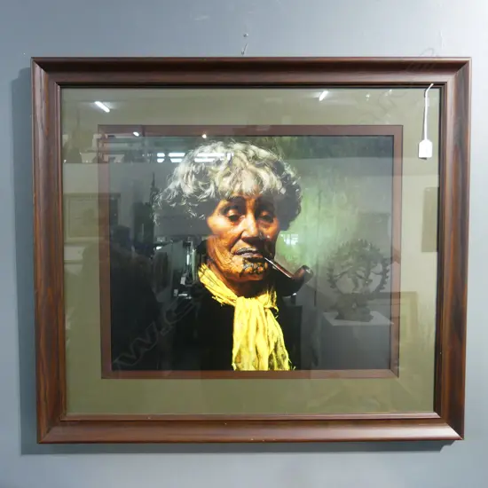LG GOLDIE PRINT, Ina te Papatahi, a Ngāpuhi Chieftainess 500x600mm