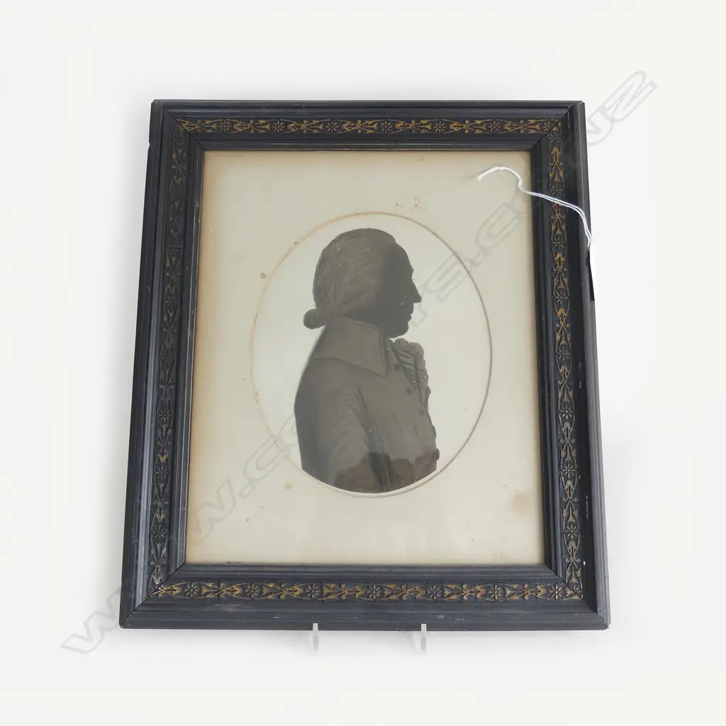 LARGE VICT SILHOUETTE OF GENT H370 W300MM Image 1++