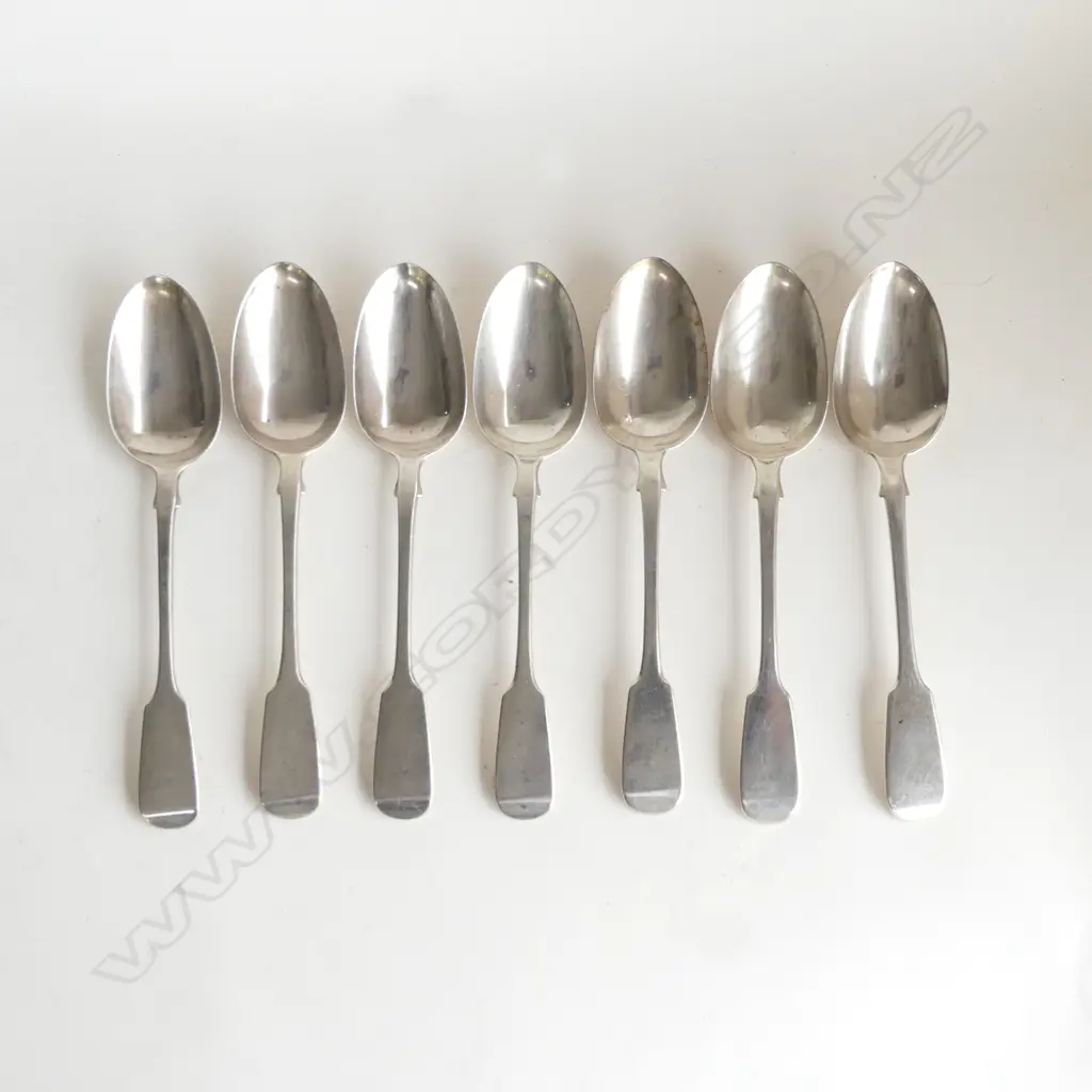 7 VICT S/SILVER DINNER SPOONS 492GMS` Image 1++