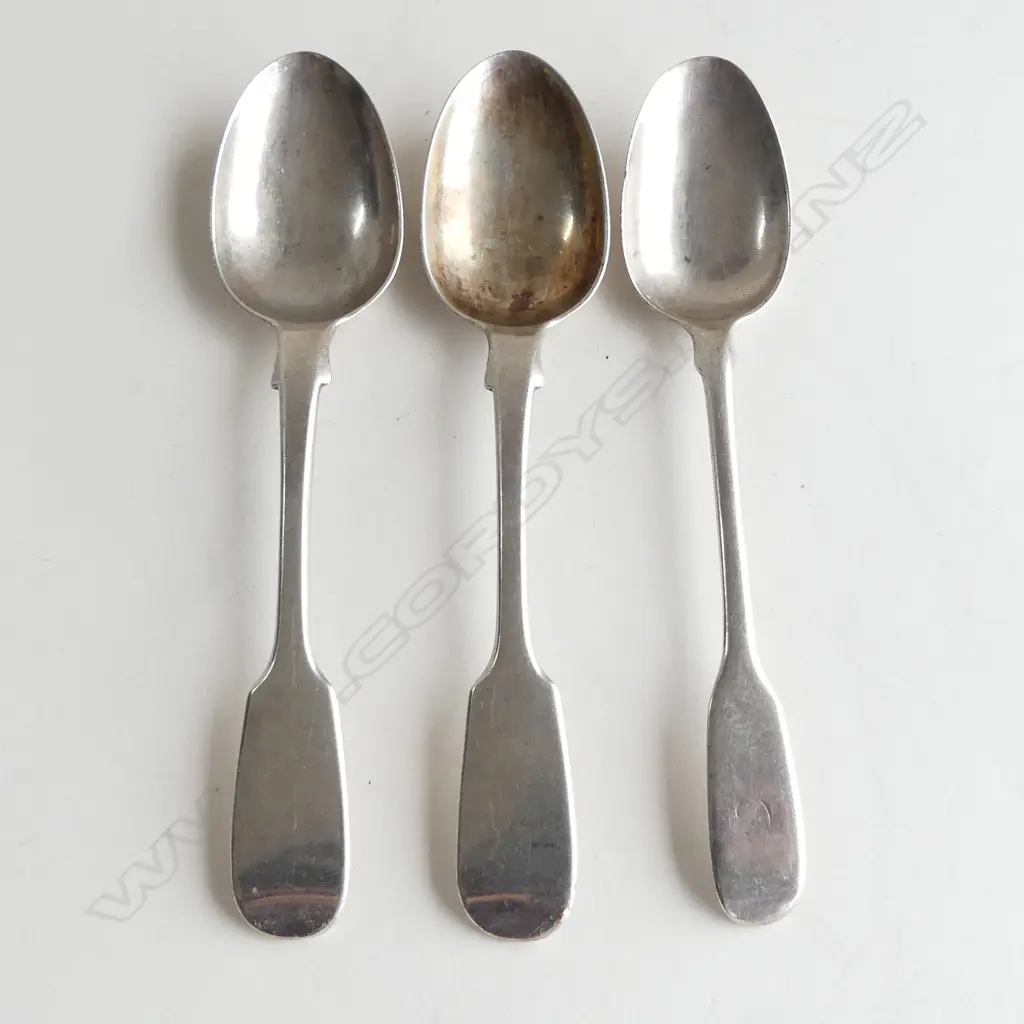 3 S/SILVER TEA SPOONS 72GMS Image 1++