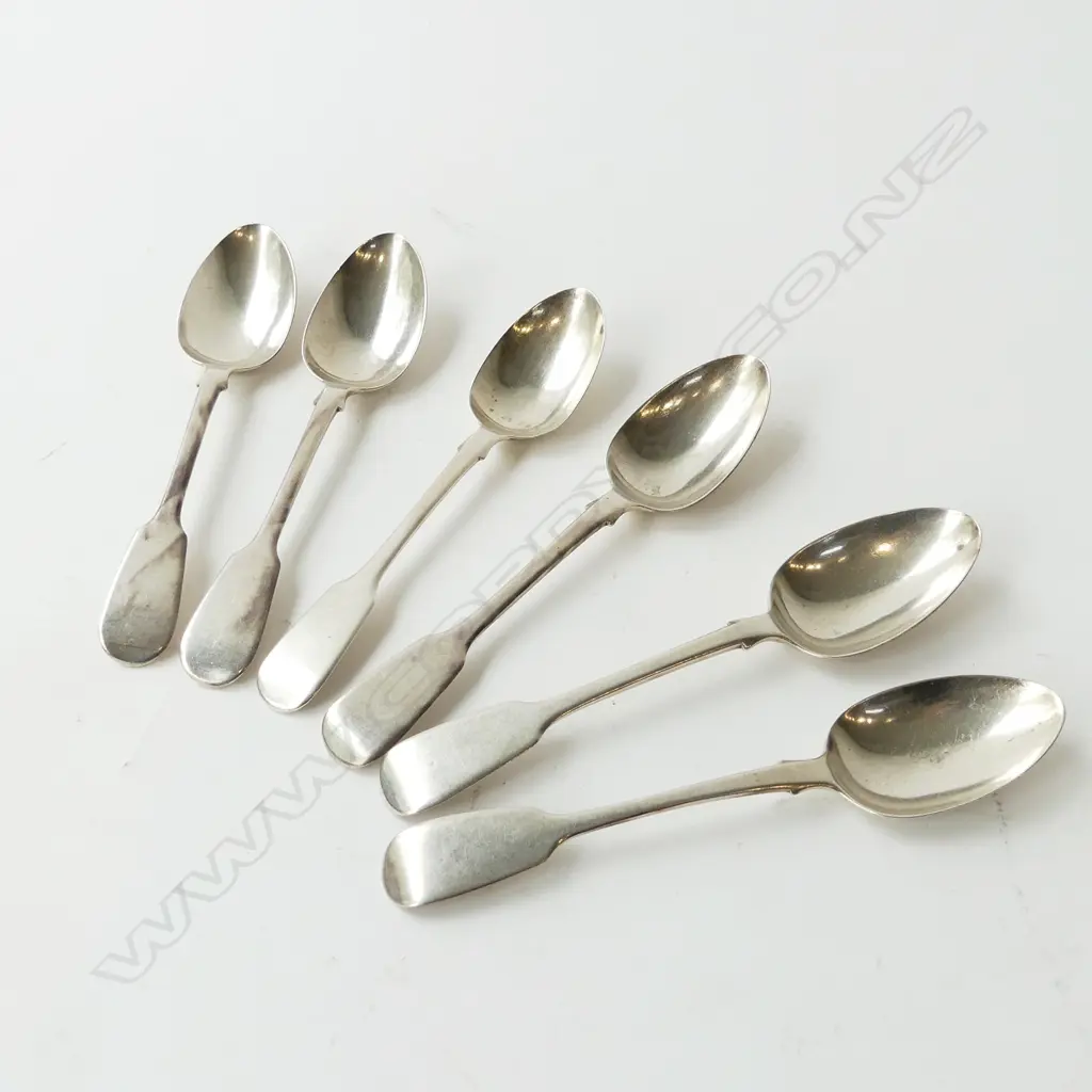 6 S/SILVER VICT DESSERT SPOONS 276GMS Image 1++