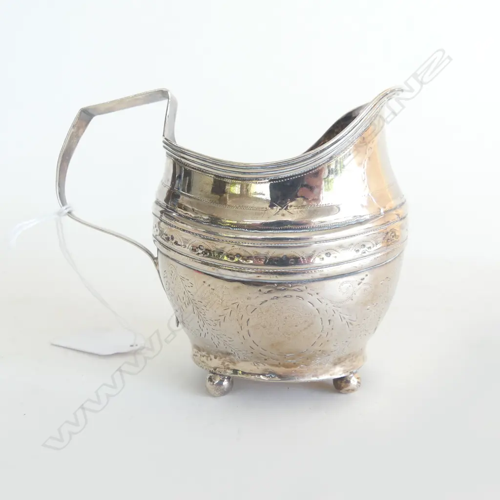 GEO S/SILVER CREAM JUG 91GMS Image 1++