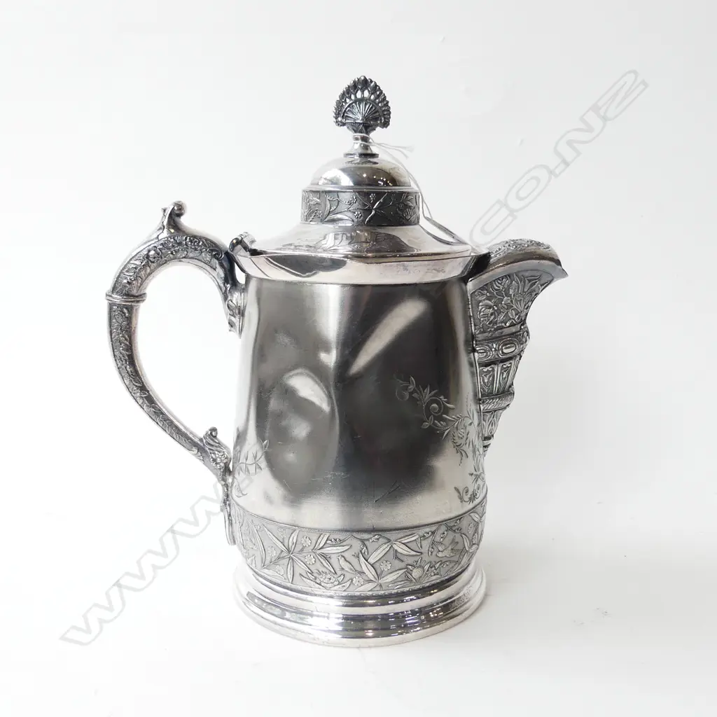 WATER JUG KNICKERBOCK MF'G Co QUADRUPLE PLATE 30CM HIGH Image 1++