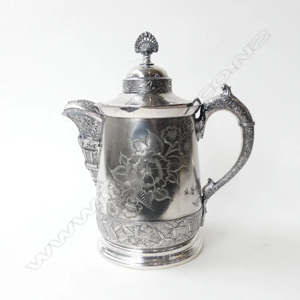 WATER JUG KNICKERBOCK MF'G Co QUADRUPLE PLATE 30CM HIGH Image 1++