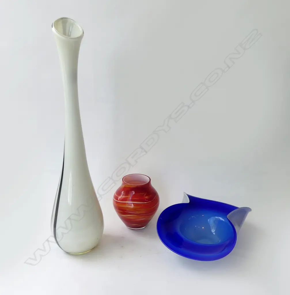 3 PCES ART GLASS H650mm Image 1++