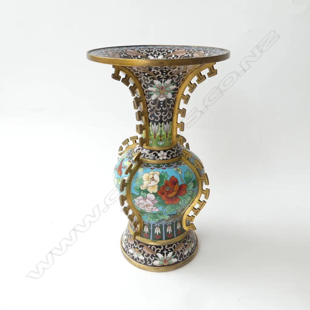 CLOISONNE VASE H.260mm Image 1++
