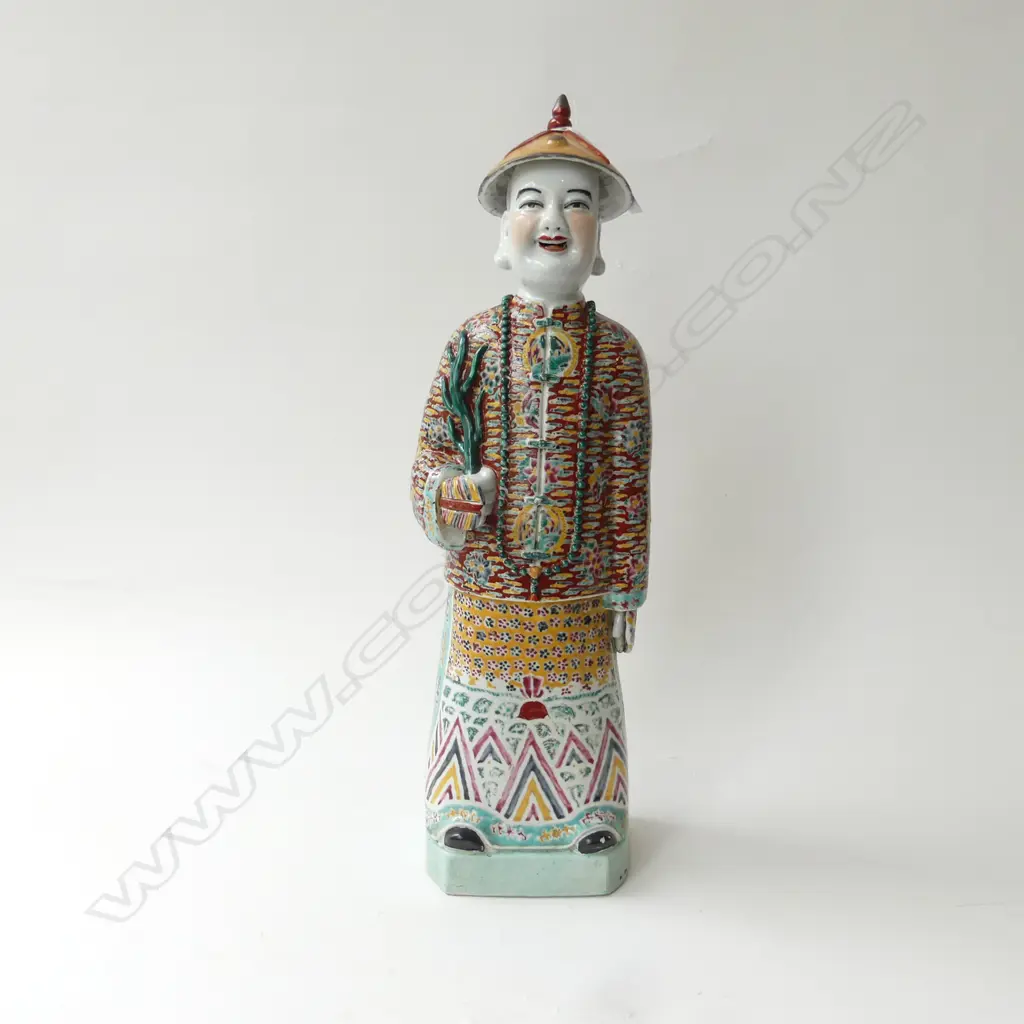 TALL CERAMIC CHINESE FIGURE H.550mm Image 1++