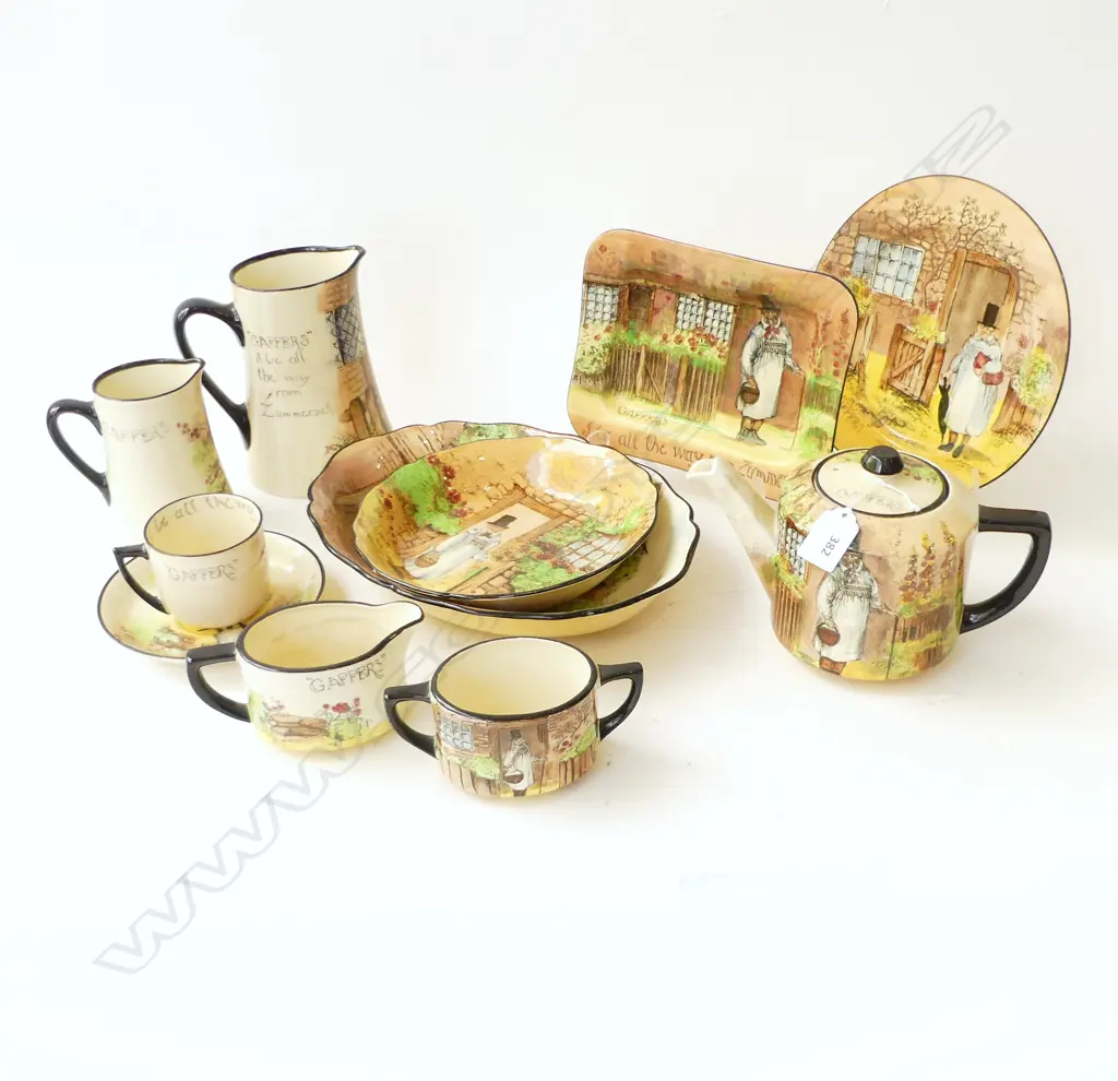 11 PCES ROYAL DOULTON GAFFERS Image 1++
