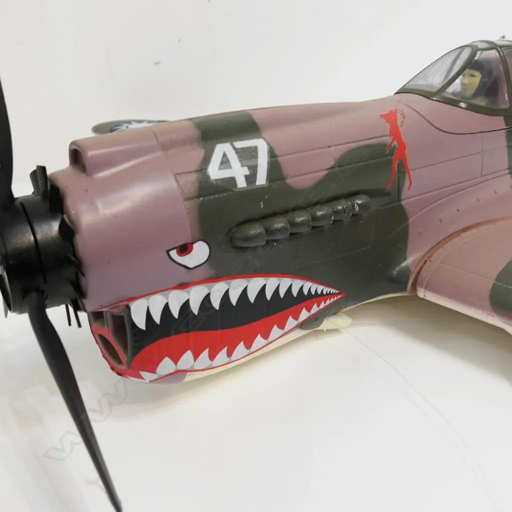 LG DUSKY PINK PAINTED STYROFOAM MODEL PLANE, 1130 x 1400mm Image 1++