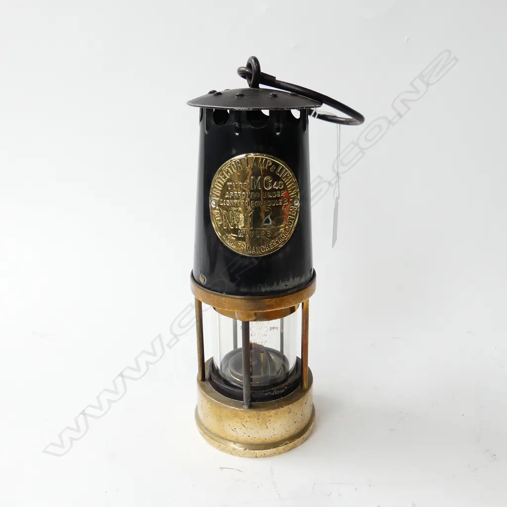 VINTAGE MINERS LANTERN H.230mm Image 1++