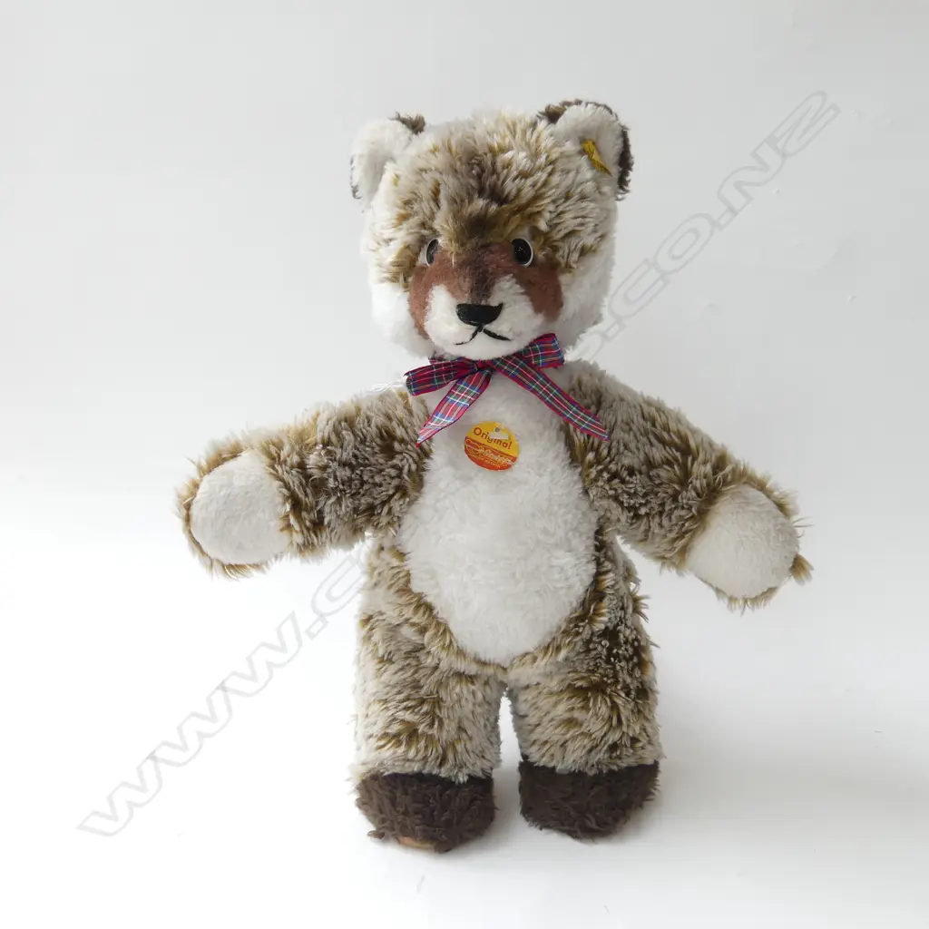 STEIFF RACCOON (with button and paper label) H.400mm Image 1++