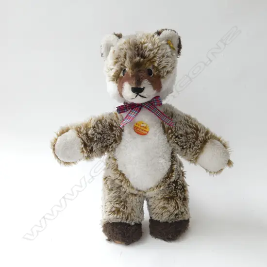 STEIFF RACCOON (with button and paper label) H.400mm