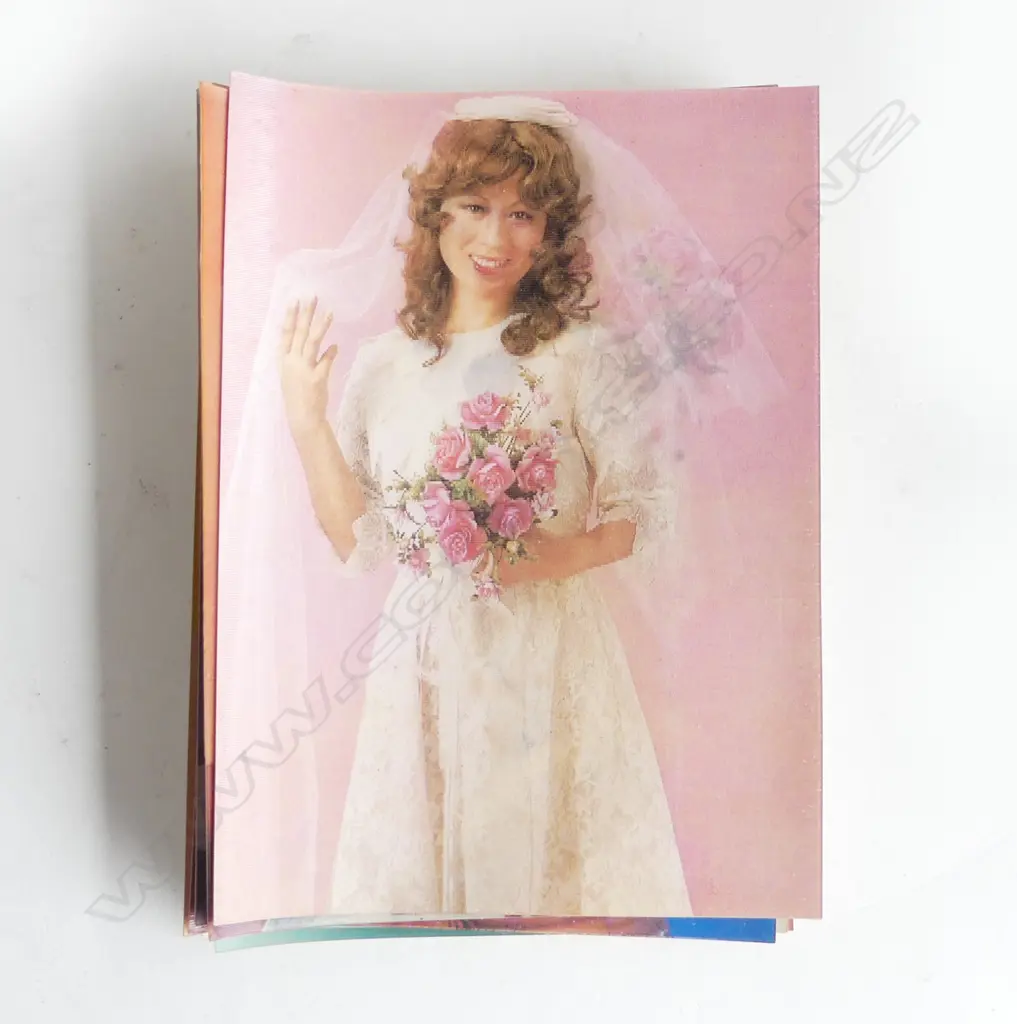 COLLECTION OF 17 1960S 3D NAUGHTY GIRL CARDS FROM JAPAN Image 1++