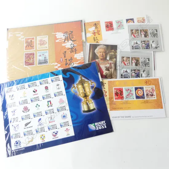 FOLIO OF UNUSED MINT STAMPS