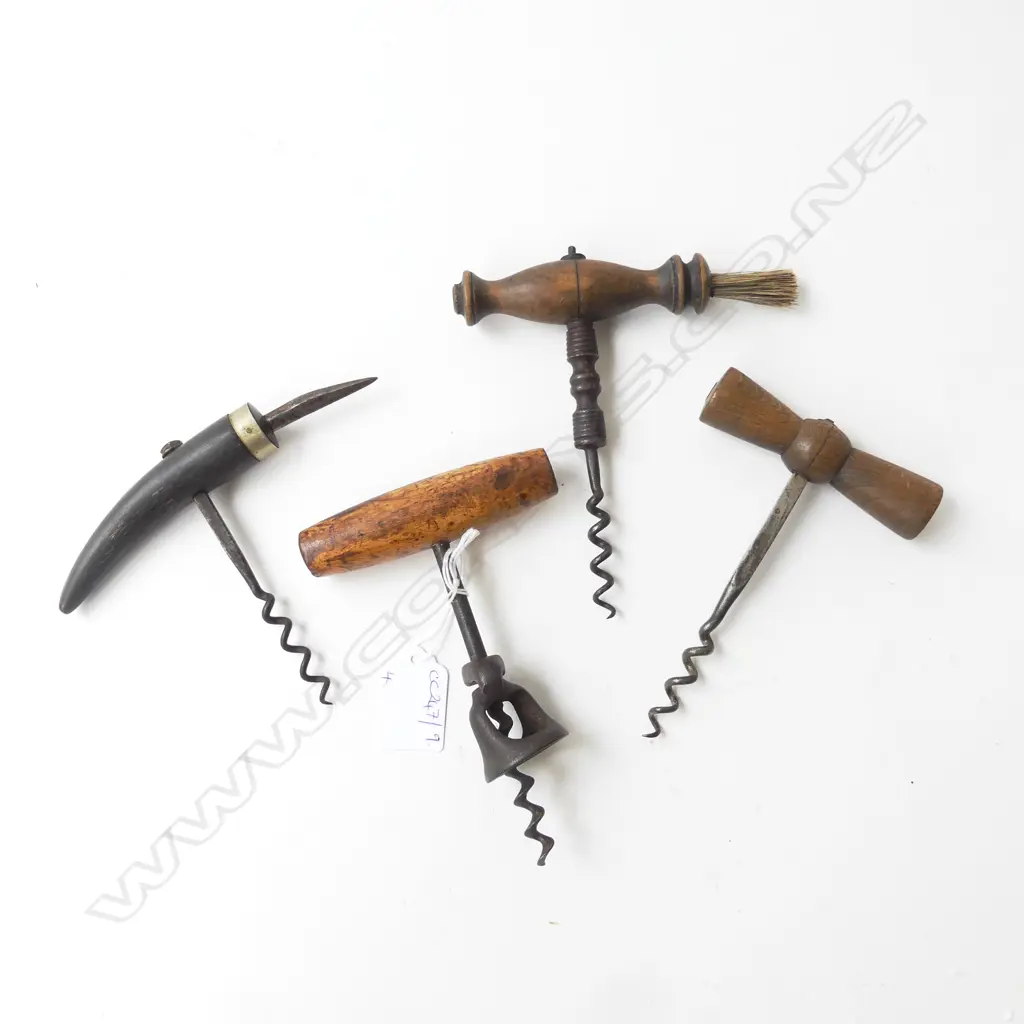 4 VINTAGE CORK SCREWS L.145mm Image 1++