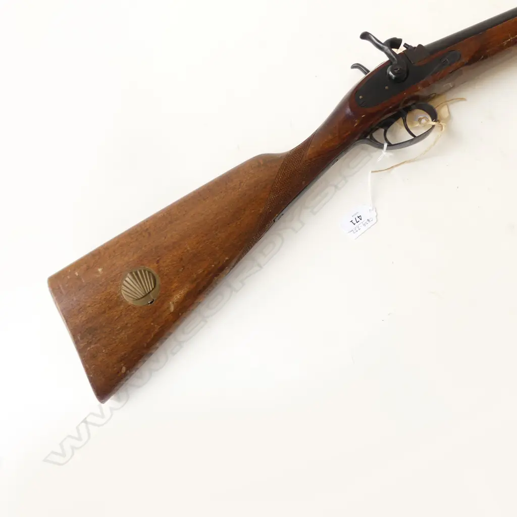 20g muzzle loading side by side hammer gun fire arms license required, Image 1++