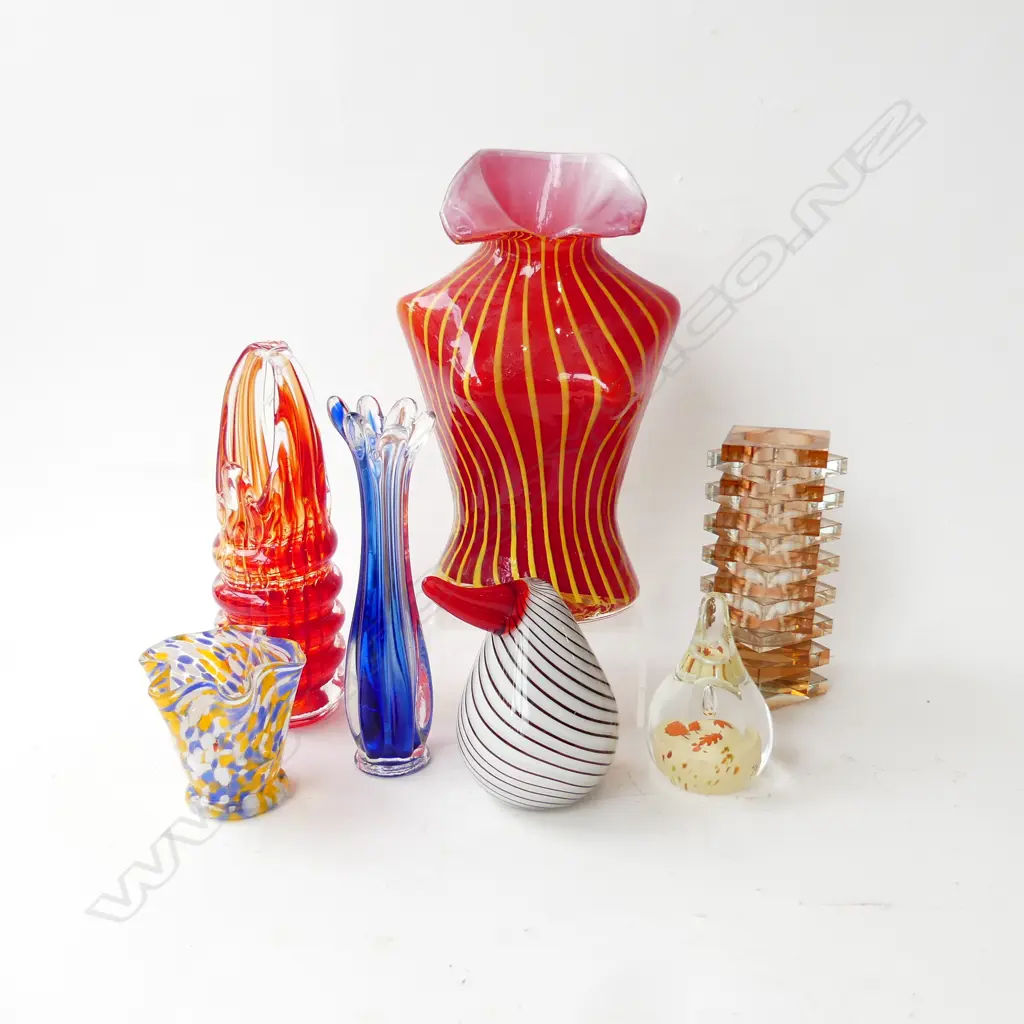 7 PCES ART GLASS H.255mm Image 1++