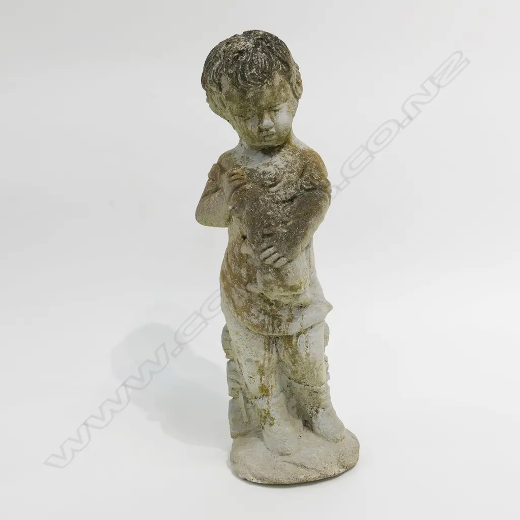 CONCRETE GARDEN BOY H.340mm Image 1++