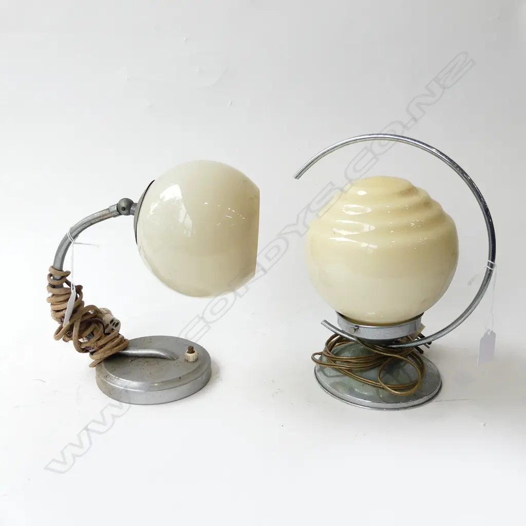 TWO ART DECO LAMPS Image 1++