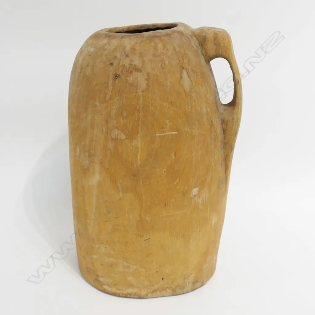 LG WOODEN VASE H.455mm Image 1++