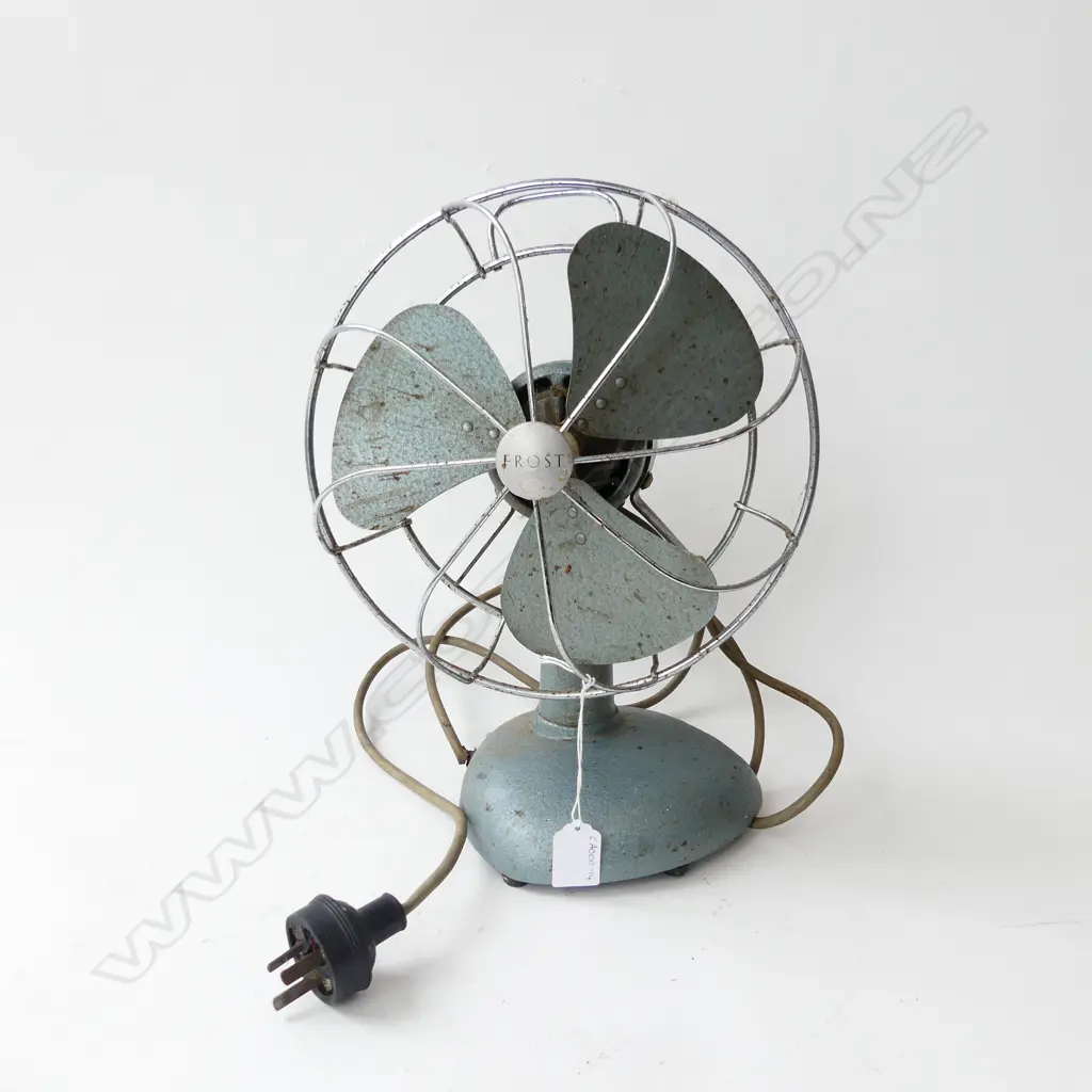 VINTAGE 'FROST' ELECTRIC FAN H.350mm Image 1++
