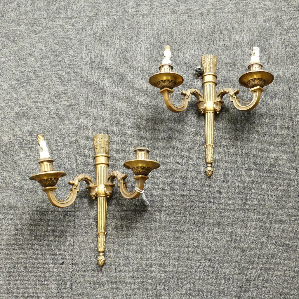 PR BRASS WALL SCONCES H.300mm Image 1++
