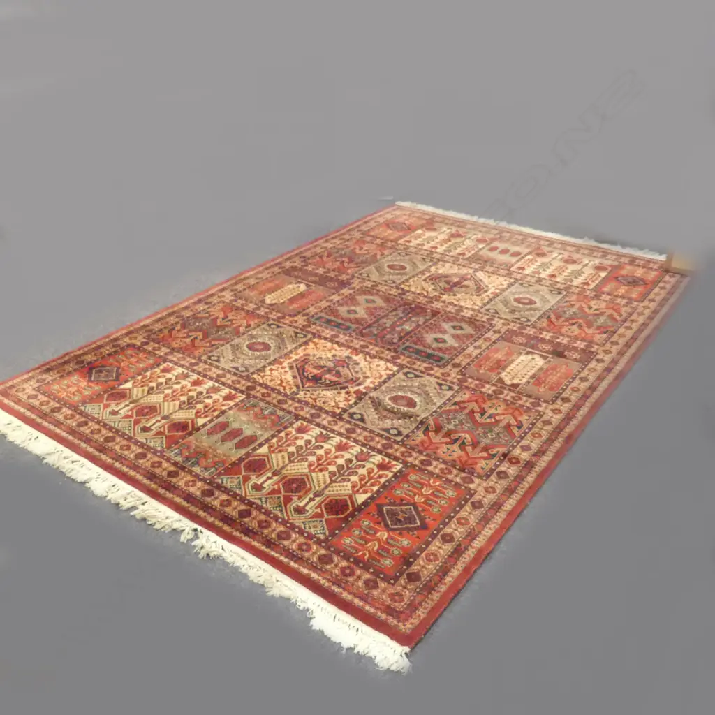 LG RED MACHINED RUG 2900x2000mm Image 1++