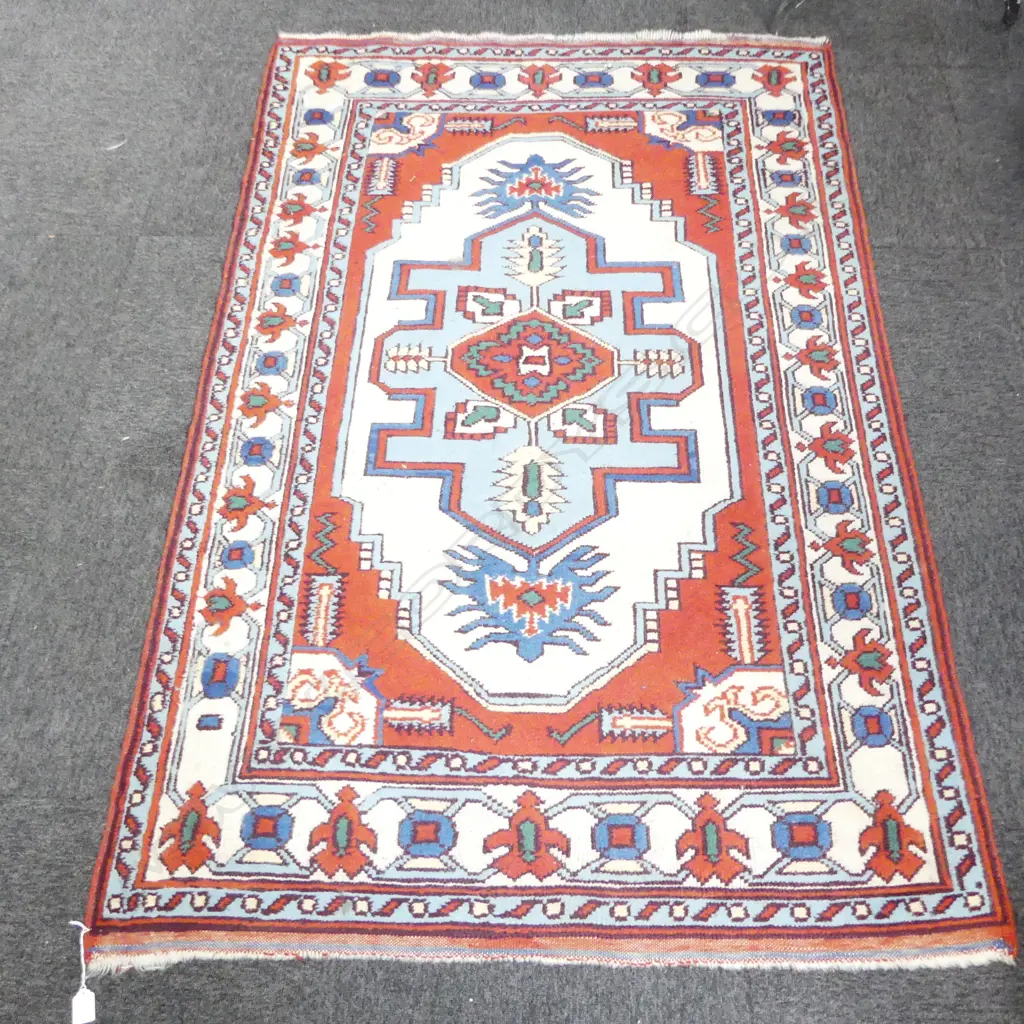 HAND KNOTTED ALL WOOL RUG 1750x1110mm Image 1++