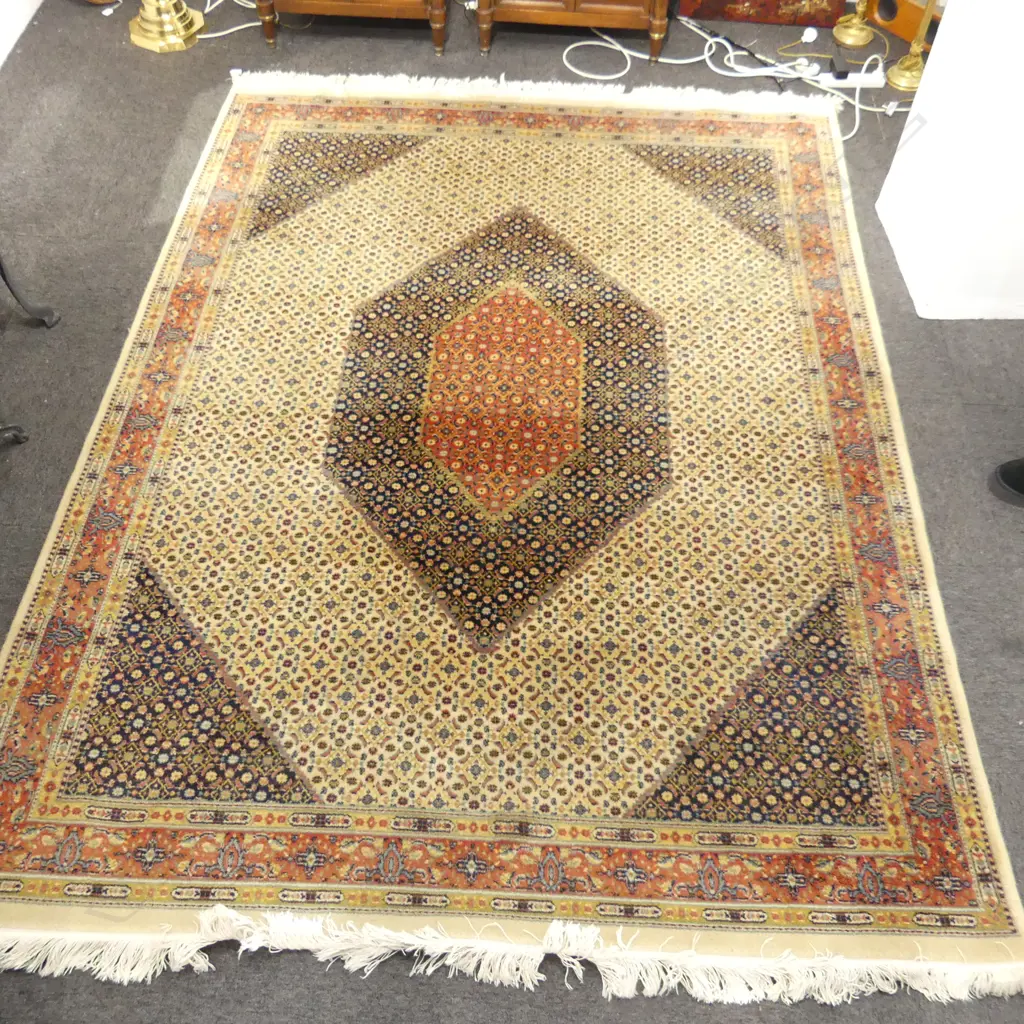 LG MACHINED WOOL PILE RUG 2000x2700mm Image 1++