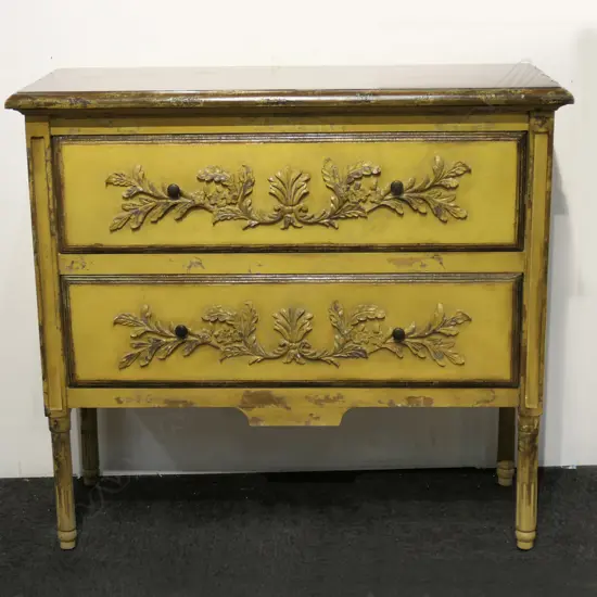 FRENCH STYLE 2 DRAWER CHEST 1015x430x910mm