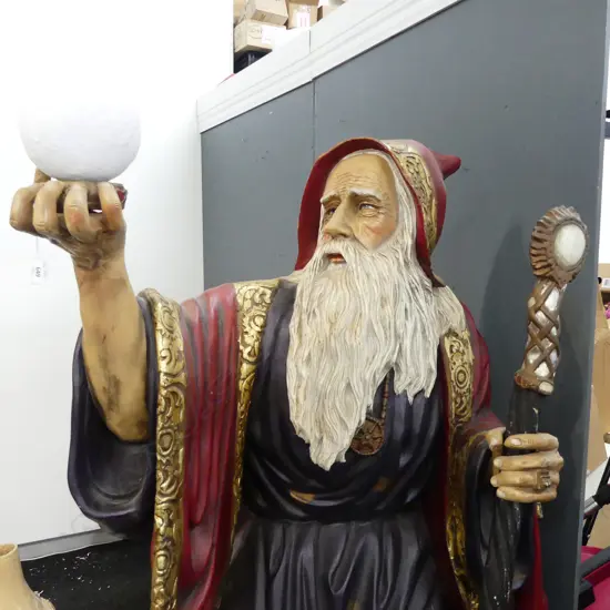 LG RESIN WIZARD FIGURE H.1800mm