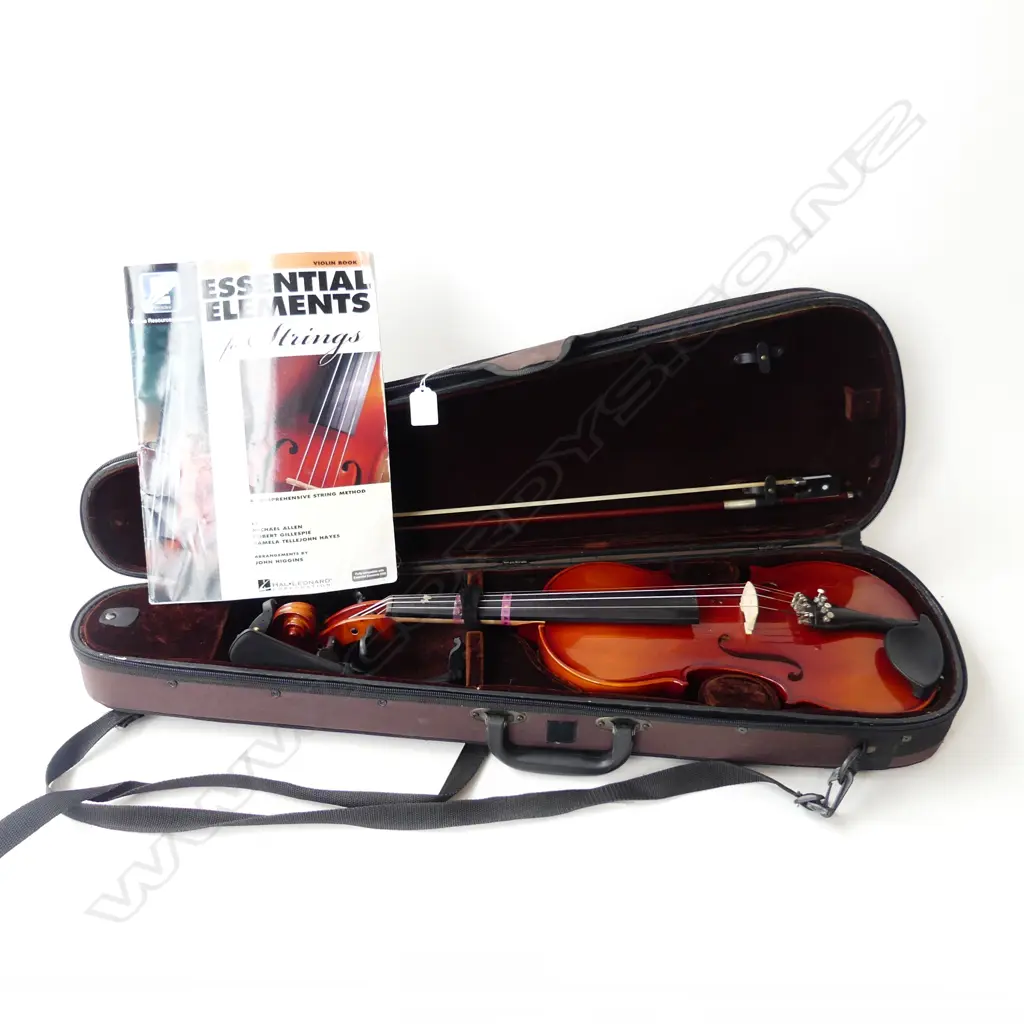 MODERN VIOLIN, CASED Image 1++
