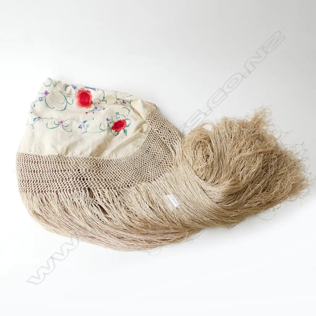CANTON SILK SHAWL Image 1++